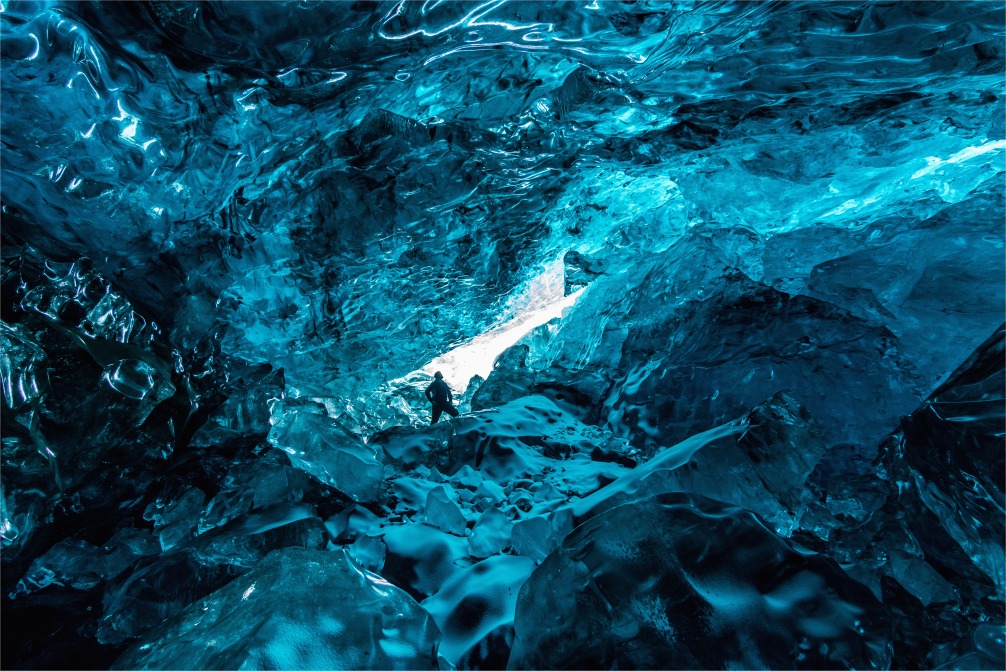 Ledovcová jeskyně Breiðamerkurjökull